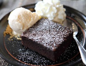 Earl Grey Chocolate Brownie